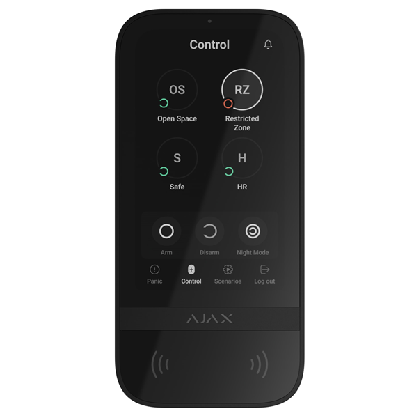 Afbeelding van AJ-KEYPAD-TOUCHSCREEN-FIBRA-Z