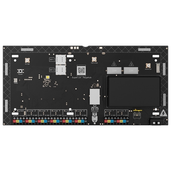 Afbeelding van AJ-MegaHub-Hybrid-PCB