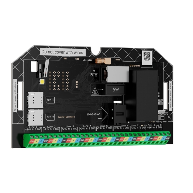 Afbeeldingen van AJ-Hub-Hybrid-2-PCB
